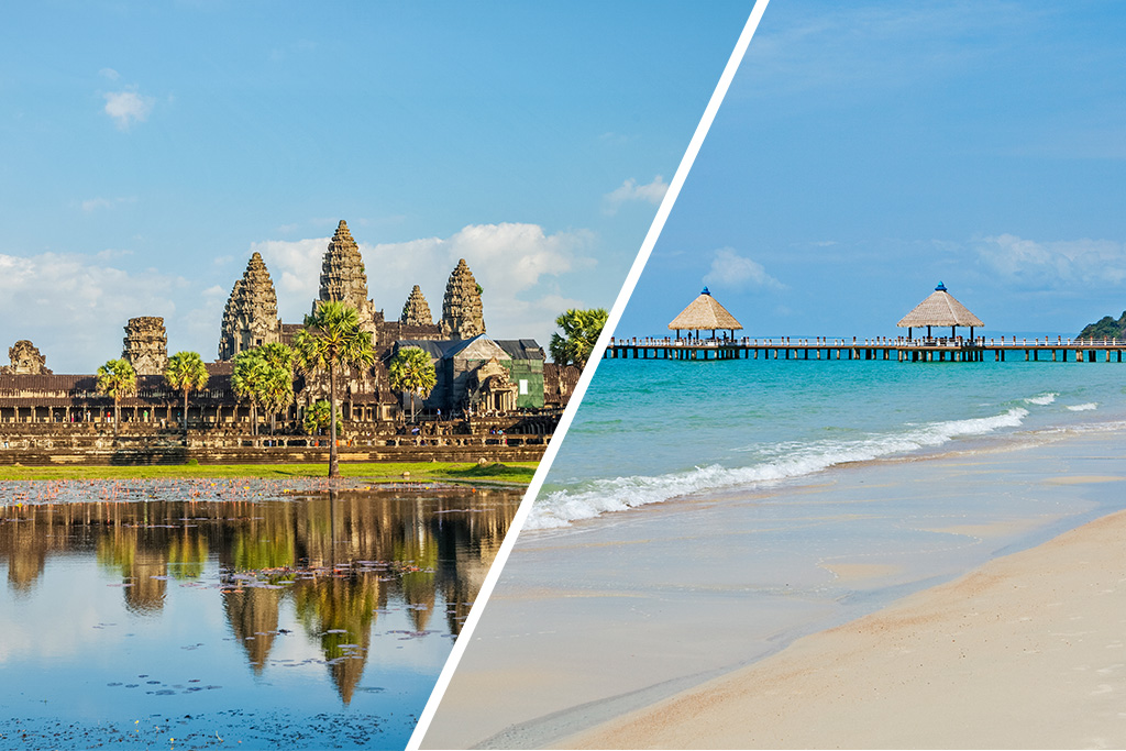 Circuit Les Essentiels du Cambodge et plage 10 nuits 4/5* - petit groupe
