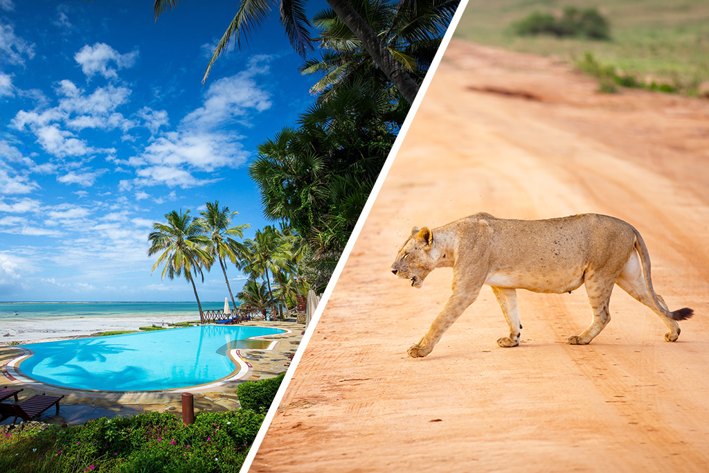 Hôtel Voyager Beach Resort 4* + Safari 2 nuits, Séjour Kenya par Ôvoyages