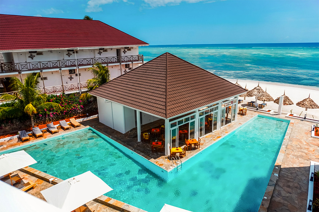 Hôtel AHG Sun Bay Mlilile 4* + Safari 2 nuits, Combiné Tanzanie, Zanzibar par Ôvoyages