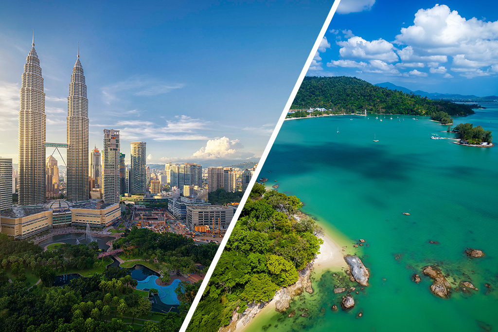 Combiné 4/5* : Kuala Lumpur la Moderne, Malacca l'Héritage, Langkawi le Paradis