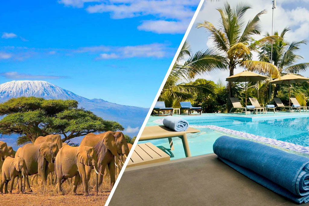 Combiné Smart Club Malika Nungwi 4* + Safari 2 nuits dans la réserve de Selous