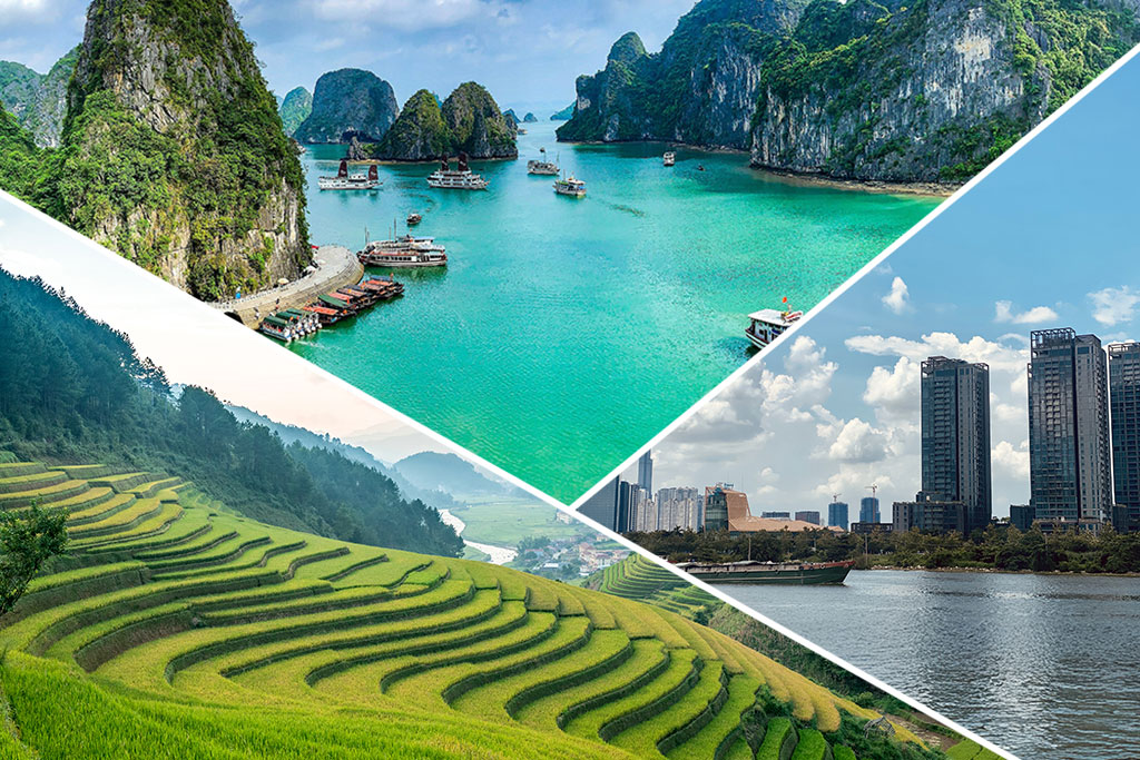 Circuit Paysages Majestueux du Nord au Sud et croisière prestige sur le mythique 14 nuits, Séjour Vietnam par Ôvoyages