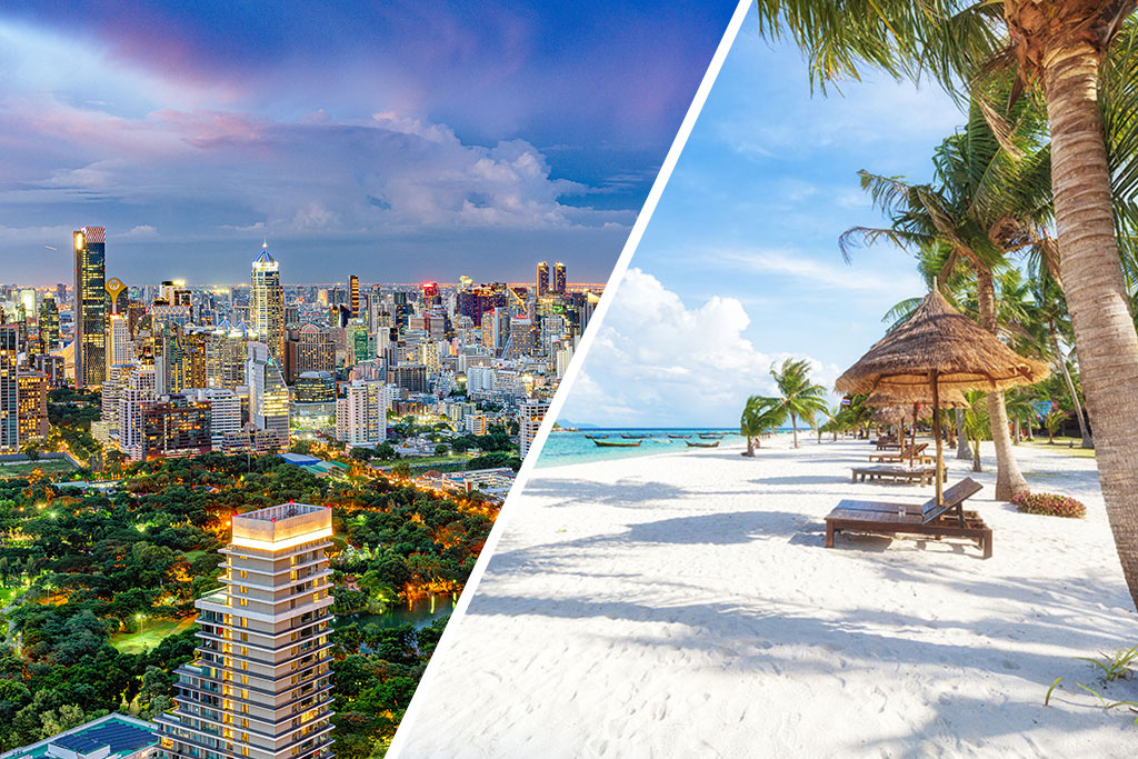 Combiné Bangkok & plages de Phuket : Dusit d2 4* & Barcelo coconut Island 5* by Ôvoyages, Séjour Thaïlande par Ôvoyages Combiné Bangkok & plages de Phuket : Dusit d2 4* & Barcelo coconut Island 5* by Ôvoyages, Séjour Thaïlande par Ôvoyages