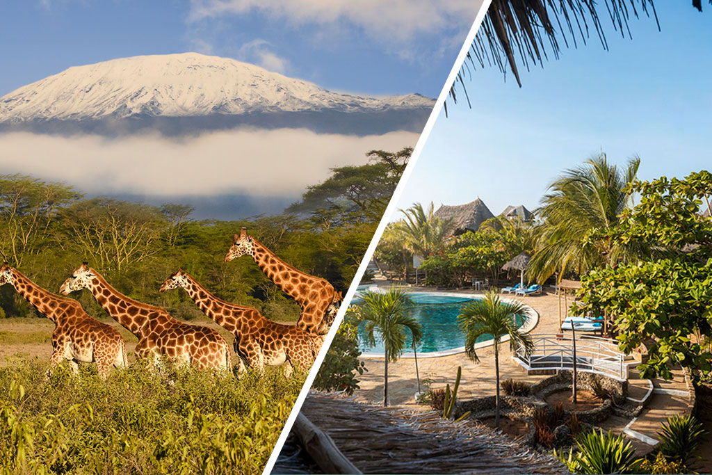 Combiné Exploreans Malaika Villas & Beach Club & Safari 3 nuits dans le parc national de Tsavo, Séjour Kenya par Ôvoyages Combiné Exploreans Malaika Villas & Beach Club & Safari 3 nuits dans le parc national de Tsavo, Séjour Kenya par Ôvoyages