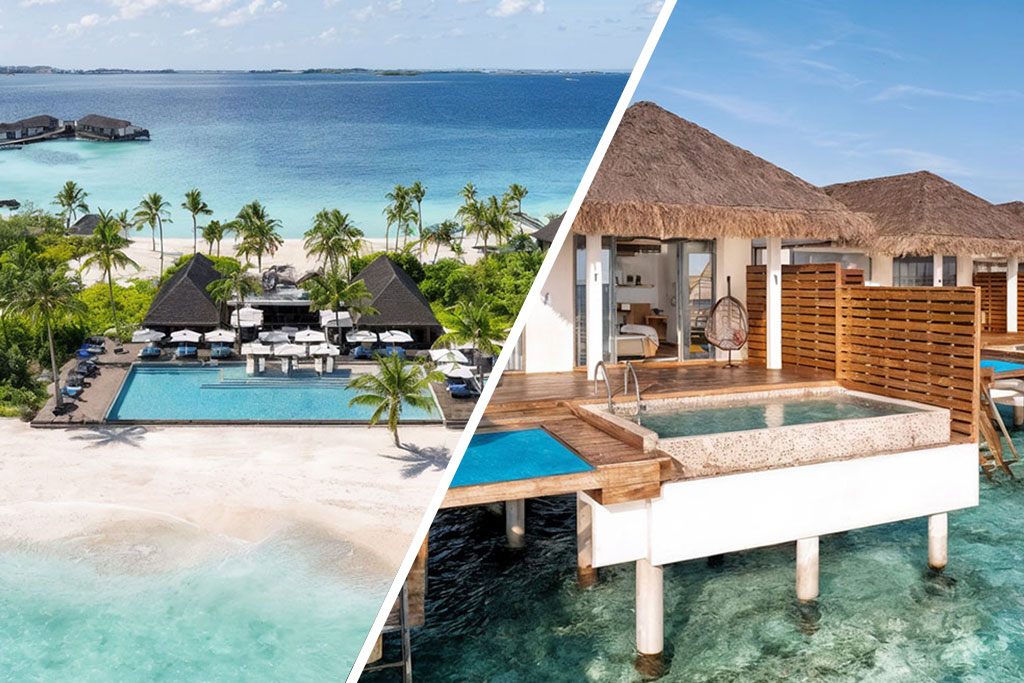 Combiné dusitD2 Feydhoo Maldives 5*by Ôvoyages :Beach Villa & Overwater Villa avec piscine privative