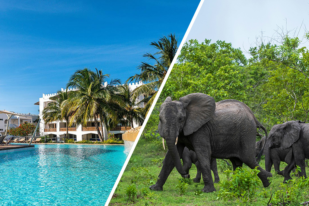 Combiné Royal Zanzibar Beach Resort 5* + Safari 2 nuits dans la réserve de Selous, Combiné Tanzanie par Ôvoyages
