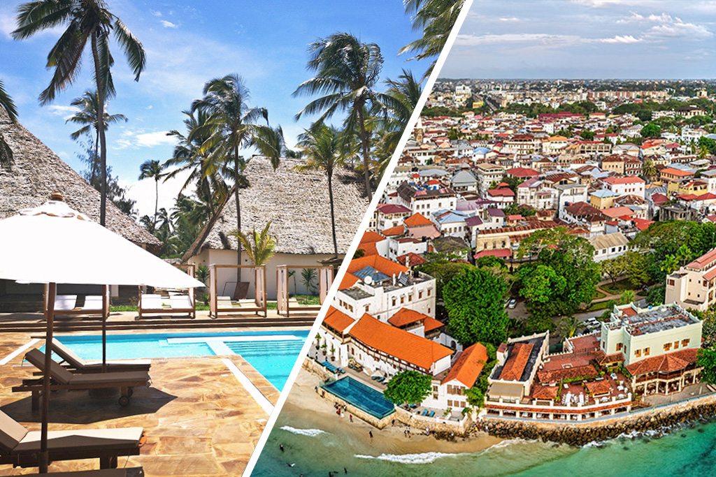 Combiné Antonio Garden Hotel 4* et Ôclub Select SBH Monica Zanzibar 5*