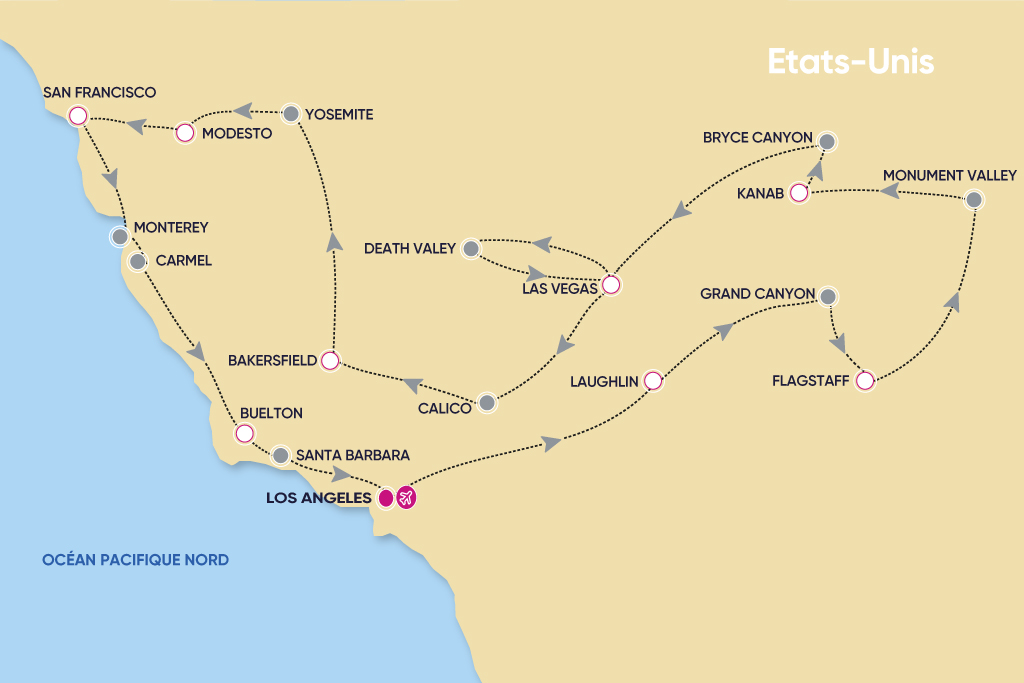 Circuit L'Ouest Splendide 2*/ 3*, Circuit Etats-Unis, Côte Ouest, Los Angeles par Ôvoyages