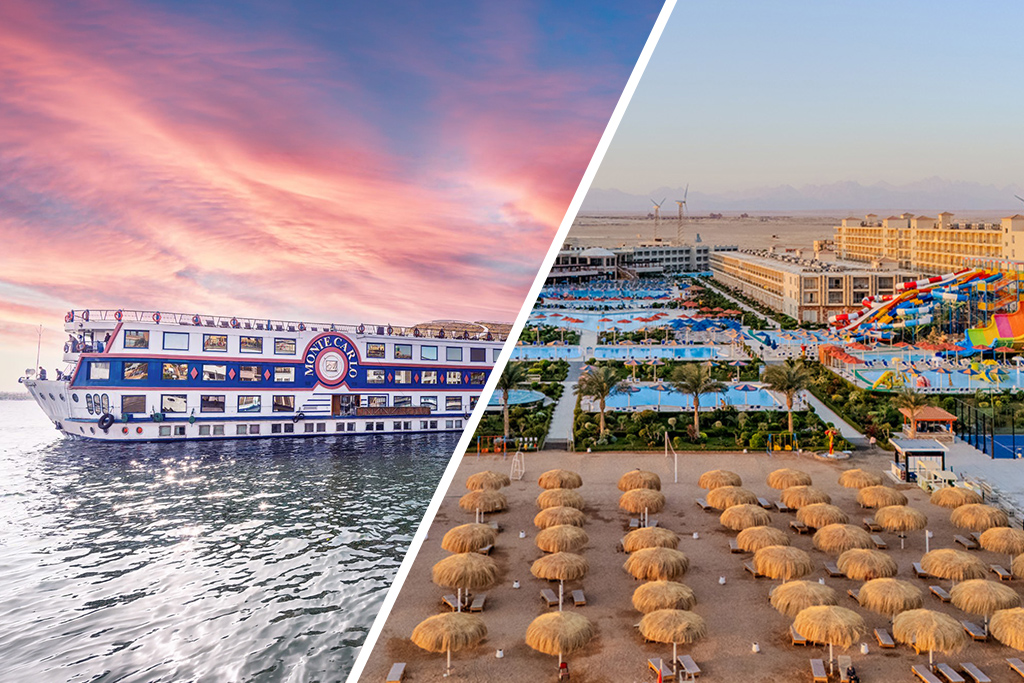 Combiné Croisière Ôclub 5* sur le Nil avec visites en option & séjour balnéaire à Hurghada, Combiné Egypte, Hurghada par Ôvoyages