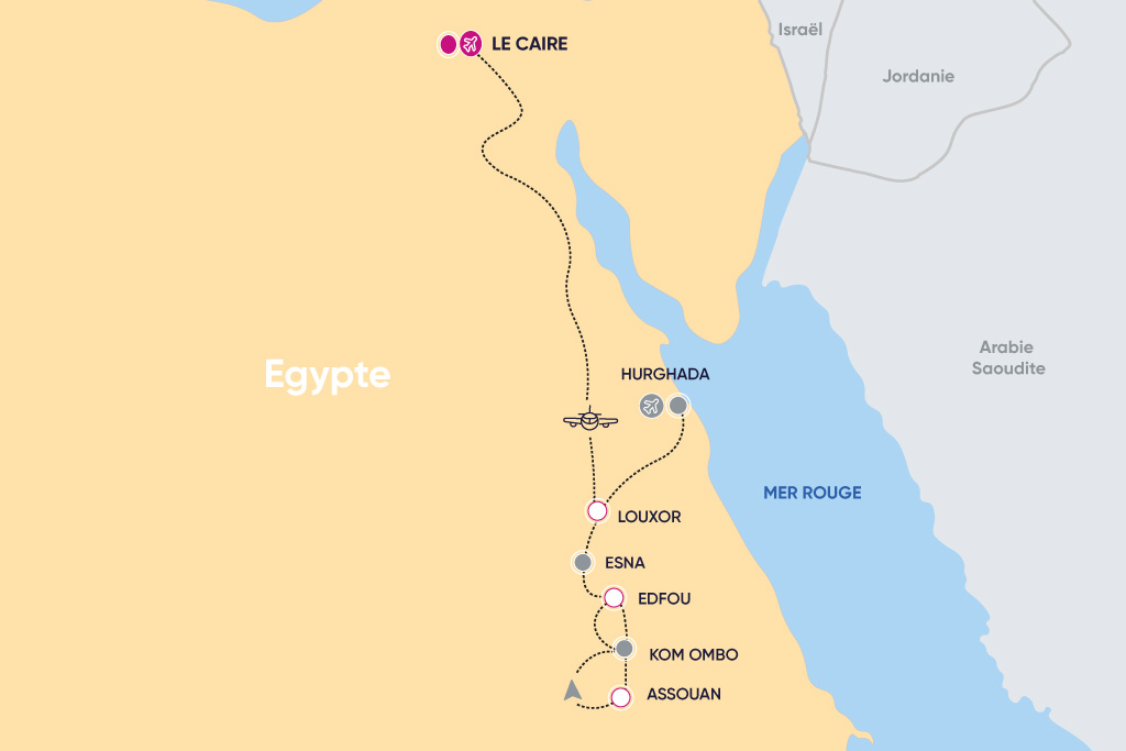 Combiné Perles du Nil 4* & Séjour balnéaire à Hurghada, Combiné Egypte, Hurghada par Ôvoyages