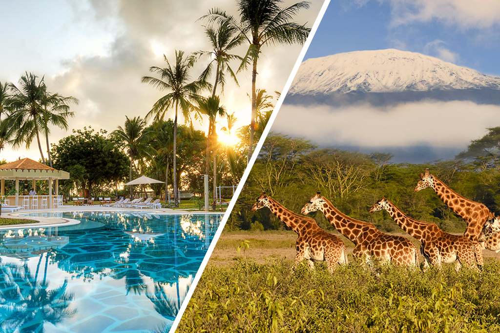 Circuit entre savane et Océan Indien : Amboseli, Tsavo et Malindi en 7 nuits 3*
