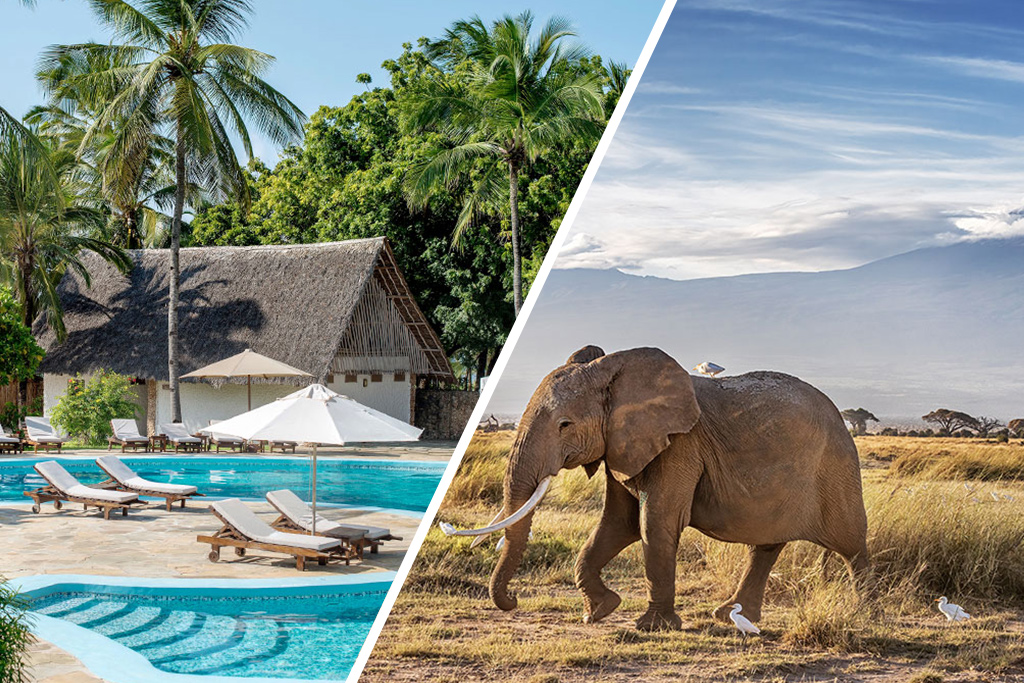 Circuit entre savane et Océan Indien : Amboseli, Tsavo et Malindi en 7 nuits 3*