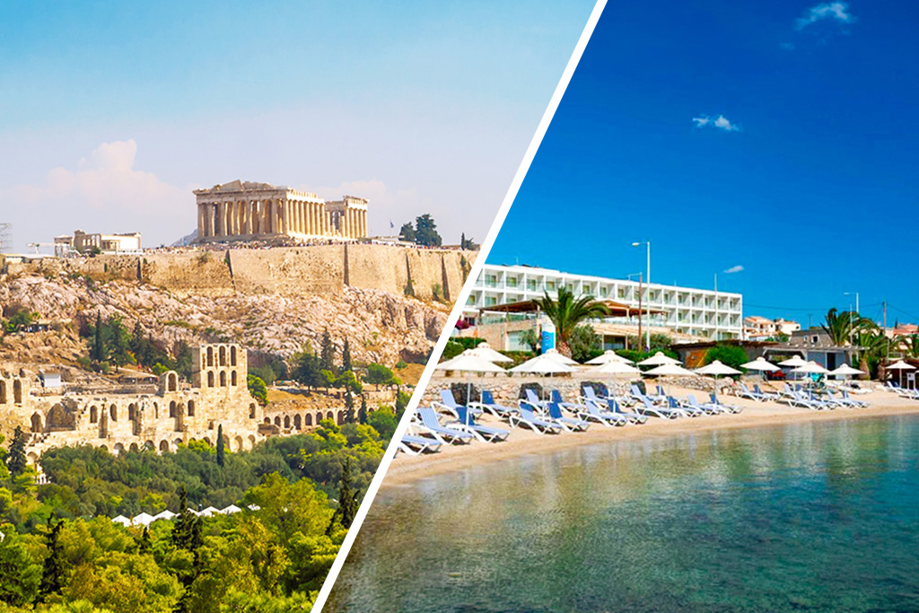 Autotour Grèce Classique avec extension au Smart Club Nautica Bay Hotel 3*, Séjour Grèce & ses îles, Grèce Continentale, Athènes & sa région par Ôvoyages