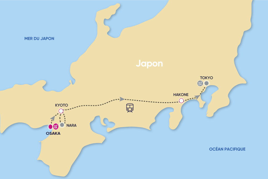 ÔCombiné - Osaka, Kyoto, Hakone & Tokyo, les incontournables, Séjour Japon par Ôvoyages