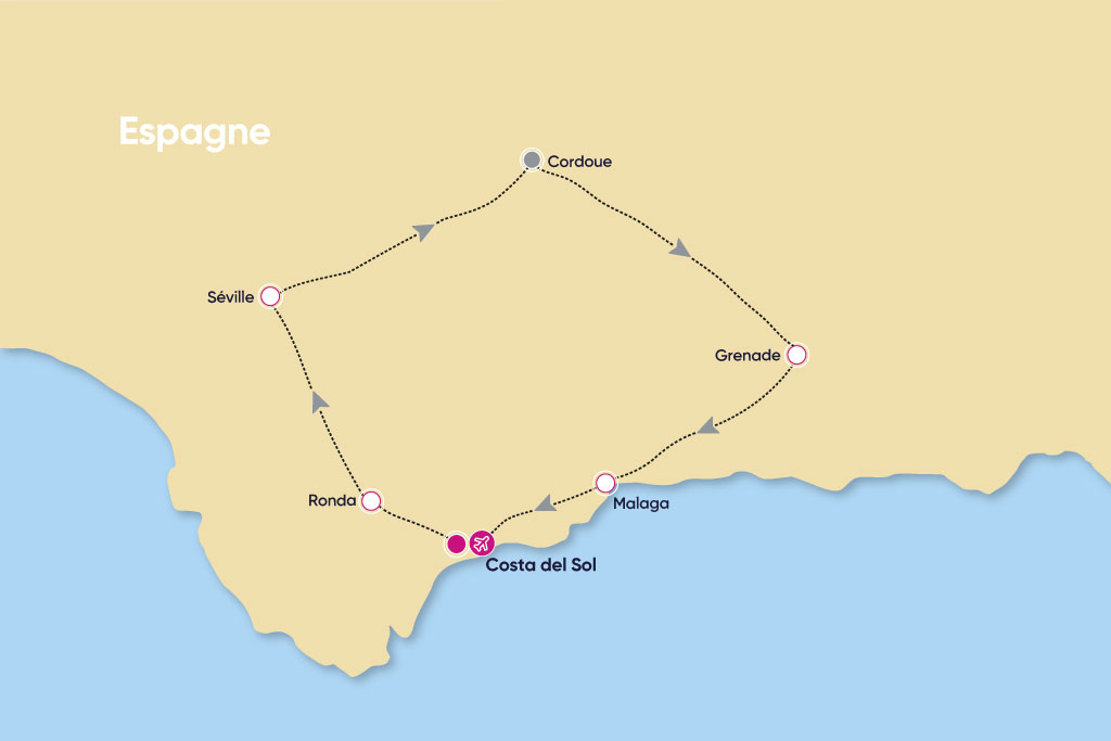 Autotour Héritage d'Andalousie 4*, Circuit Espagne & ses îles, Andalousie, Malaga et sa région par Ôvoyages