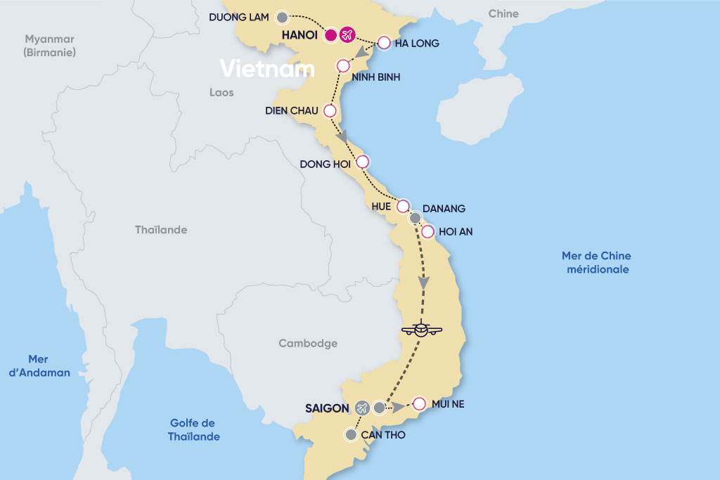 Viêt Nam - Découverte du Vietnam&Plage 16 nuits 4/5*