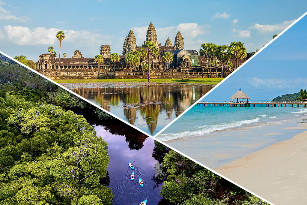 Circuit Les Essentiels du Cambodge et plage 10 nuits 4/5* - petit groupe