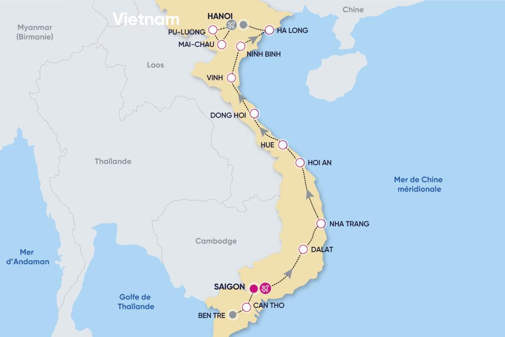 Circuit Grand Tour Authentique 4*/5*, Circuit Vietnam par Ôvoyages