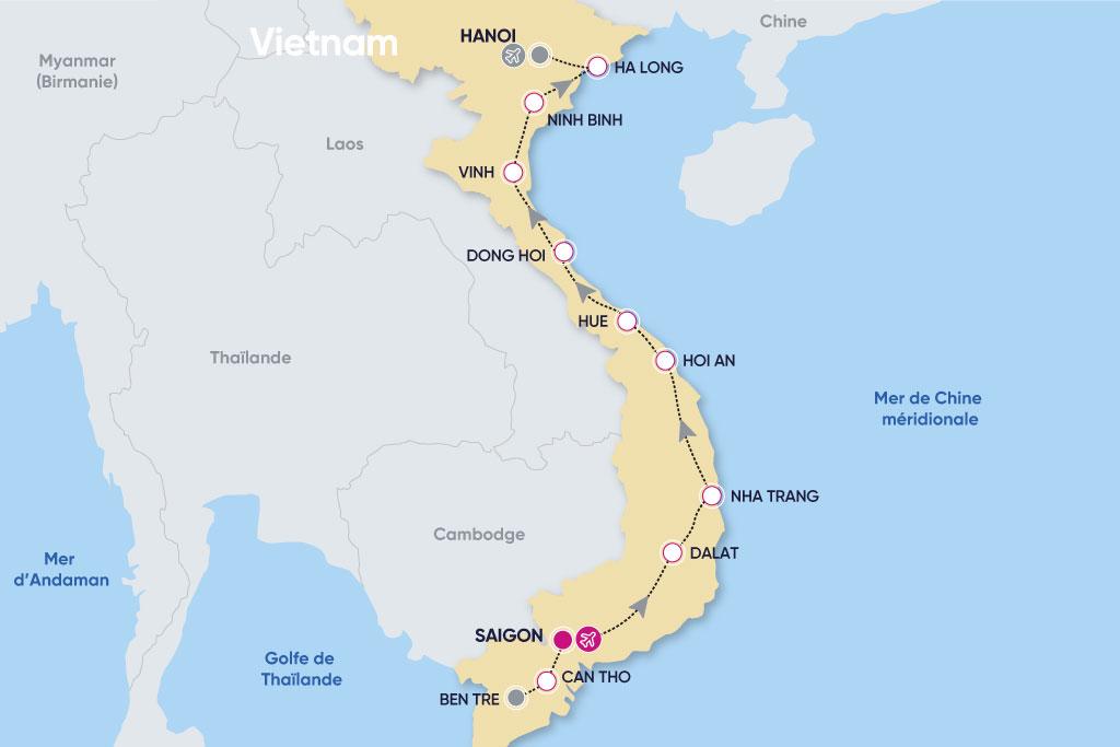 Circuit Héritage du Vietnam 4*/5*, Circuit Vietnam par Ôvoyages