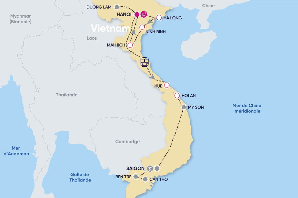 Circuit Privatif Immersion Authentique du Nord au Sud 4*, Circuit Vietnam par Ôvoyages