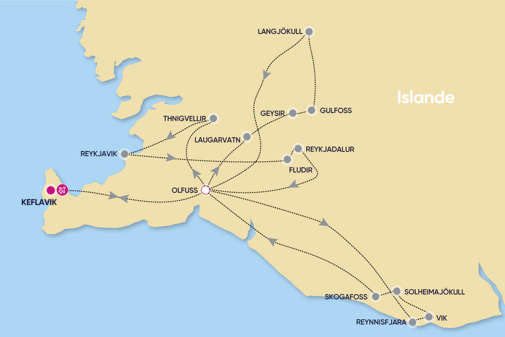 Circuit Magie Boréale 3*, Circuit Islande par Ôvoyages