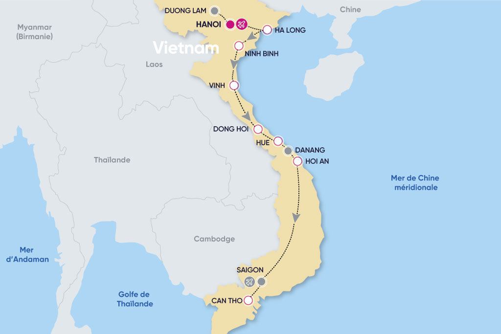Circuit Merveilles du Vietnam, Circuit Vietnam par Ôvoyages Circuit Merveilles du Vietnam, Circuit Vietnam par Ôvoyages