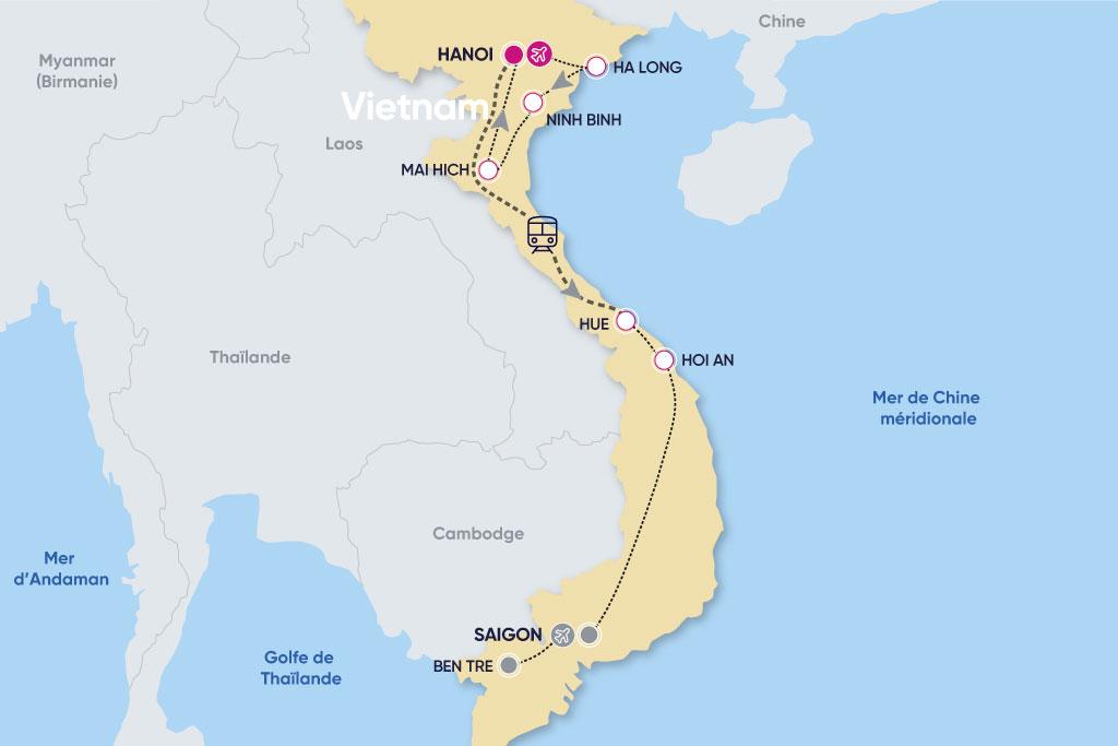Circuit Privatif Le Vietnam Authentique 4*/5*, Circuit Vietnam par Ôvoyages