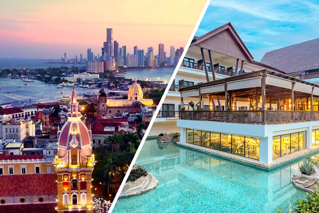 Combiné Centre historique de Carthagène & Ôclub Select Grand Sirenis Cartagena 2*