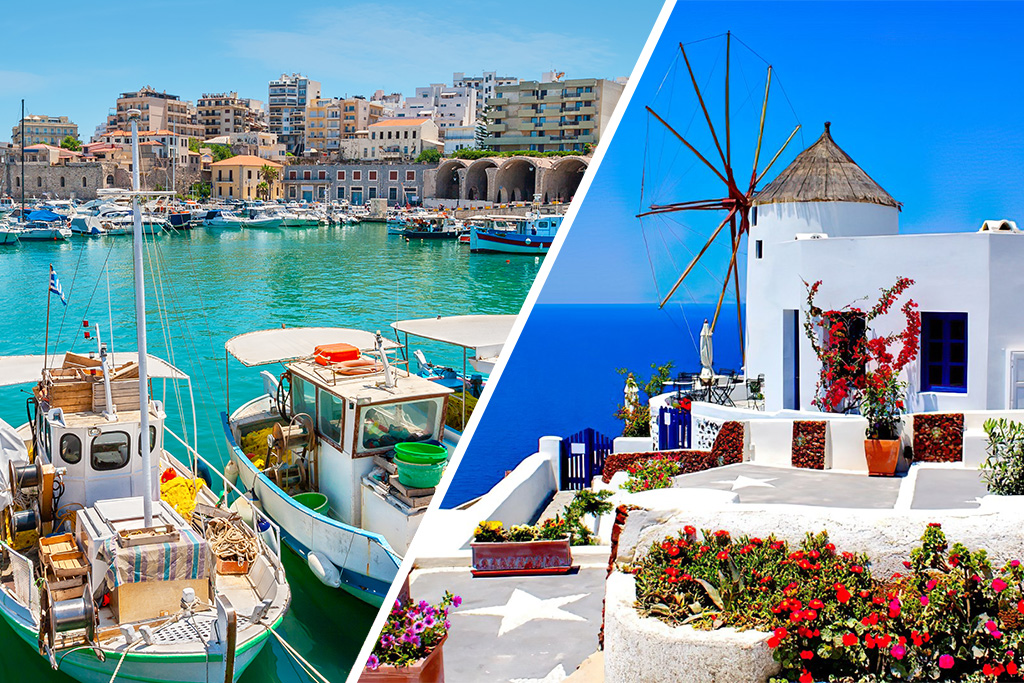Combiné Héraklion & Santorin 3* - 8j/7n