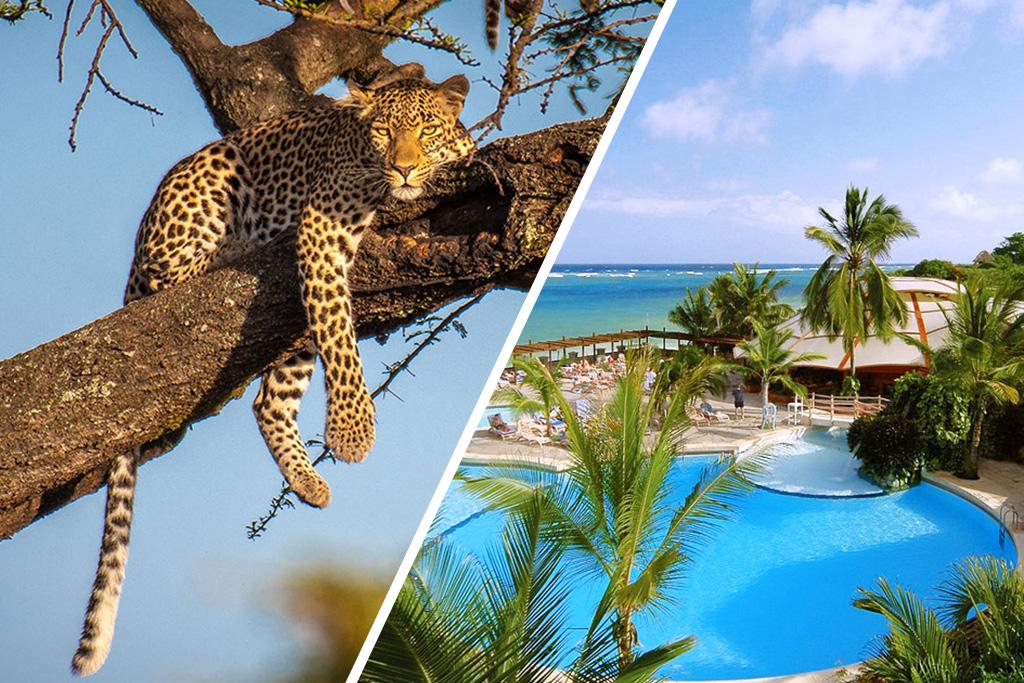 Combiné Safari Kenya : Tsavo, Naivasha, Lac Naivasha et Amboseli & Leopard Beach Resort 3*