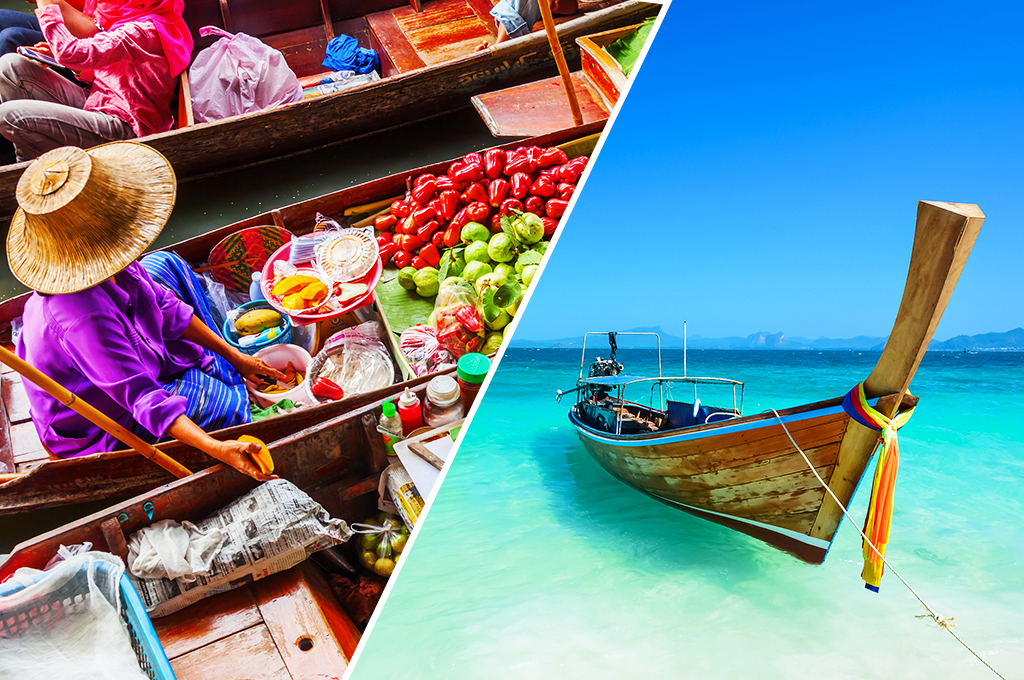 Combiné Four Wings 4* & Ôcity Xperience Sabai Sabai 4* et extension & Ôclub Experience Emerald Beach Resort