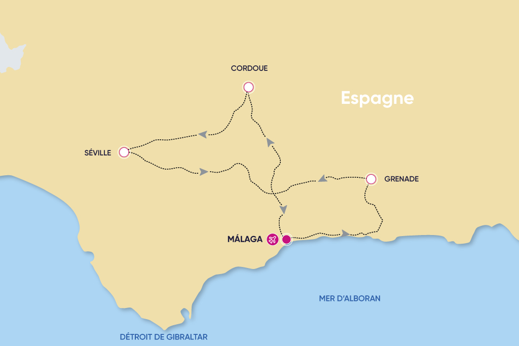 Autotour Ma Belle Andalouse 4*, Circuit Espagne & ses îles, Andalousie, Malaga et sa région par Ôvoyages