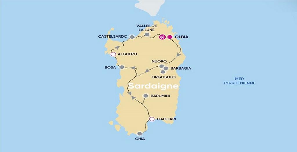 Autotour Break en Sardaigne 3*, Circuit Italie, Sardaigne par Ôvoyages