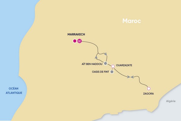 Circuit Camel Express en Riad de Charme 3*, Circuit Maroc, Marrakech par Ôvoyages