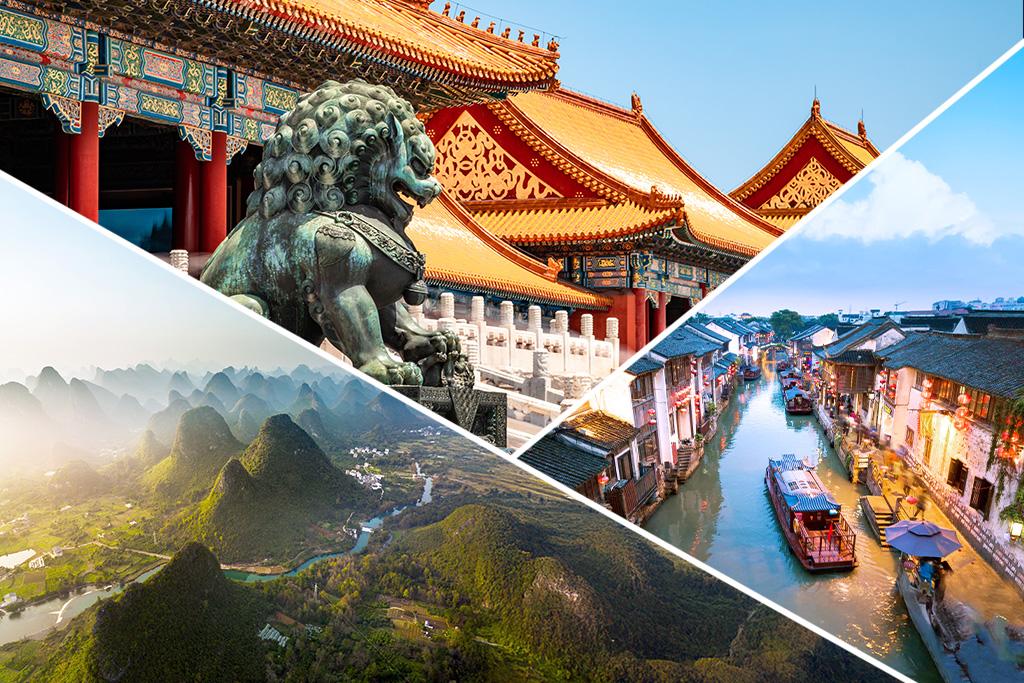 Circuit les connaisseurs : Chine de la Grande Muraille aux Karsts de Guilin jusqu'à la Vibrante Hong Kong 5*