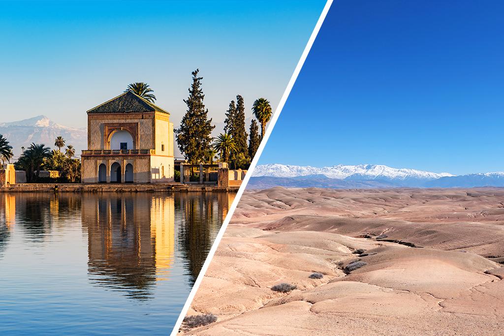 Circuit Marrakech & Experience Unique au Désert d'Agafay 4*