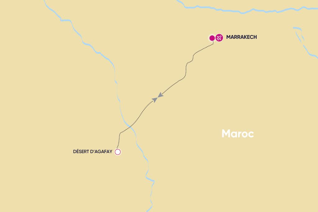 Combiné Marrakech & Expérience Unique à Agafay 4*, Séjour Maroc, Marrakech par Ôvoyages